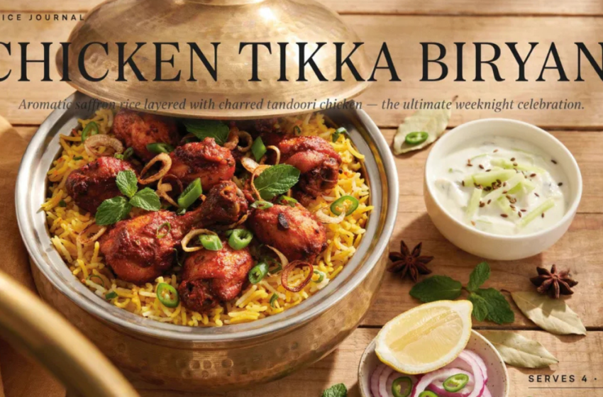 Chicken tikka biryani
