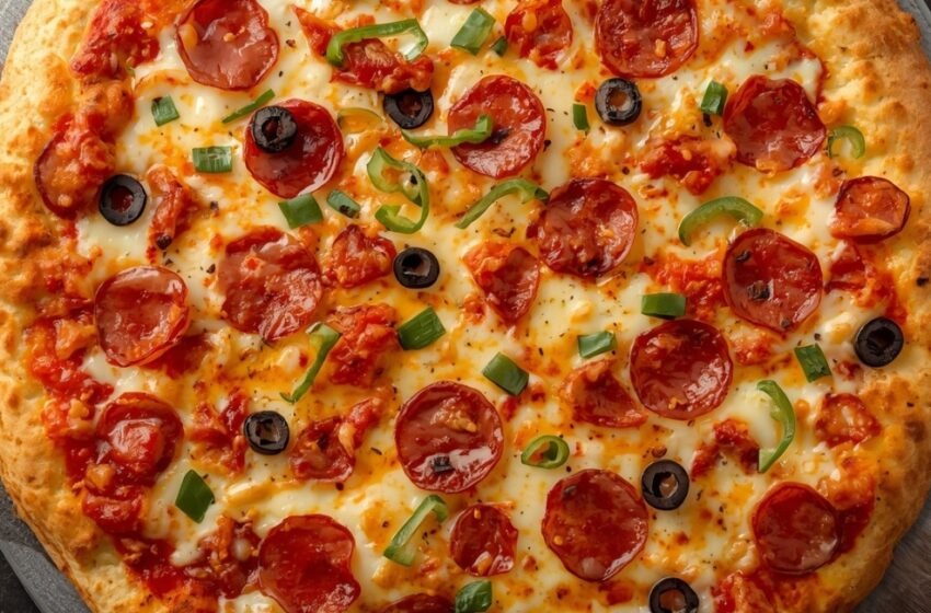 The Cracker Crust Pizza