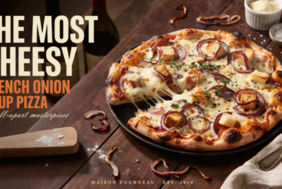 Thumbnail for The Most Cheesy F‌renc‍h Onion Soup Pizz‌a